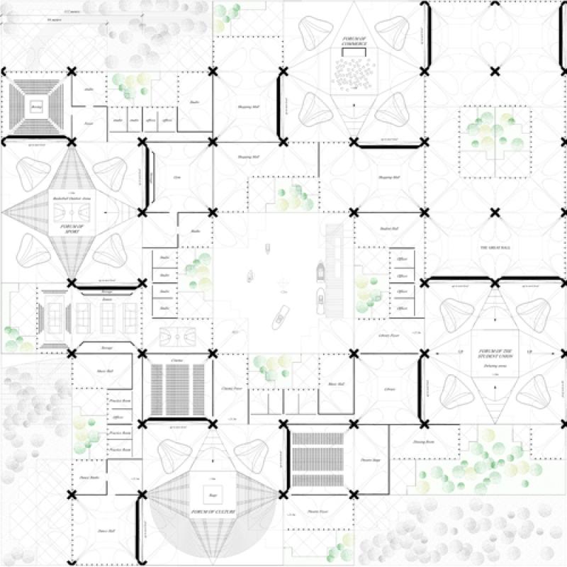 The Forum of Entertainment 1 Plan